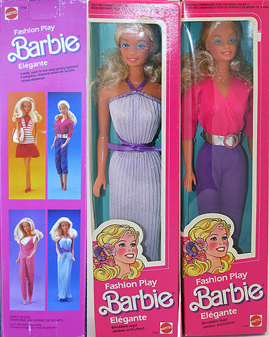 barbie fashion 80s