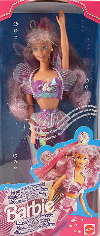 barbie magical hair mermaid
