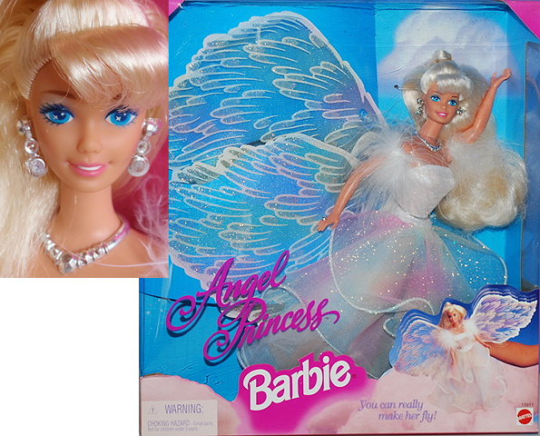 barbie angel princess 1996