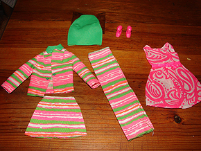Outfit Barbie 70 73